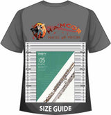front cover of Trinity College London Flute Grade 5 from 2023 on a size guide