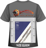 front cover of Trinity College London Flute Grade 6 from 2023 on a size guide