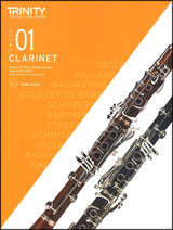 front cover of Trinity College London Clarinet Grade 1 from 2023