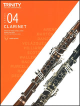 front cover of Trinity College London Clarinet Grade 4 from 2023