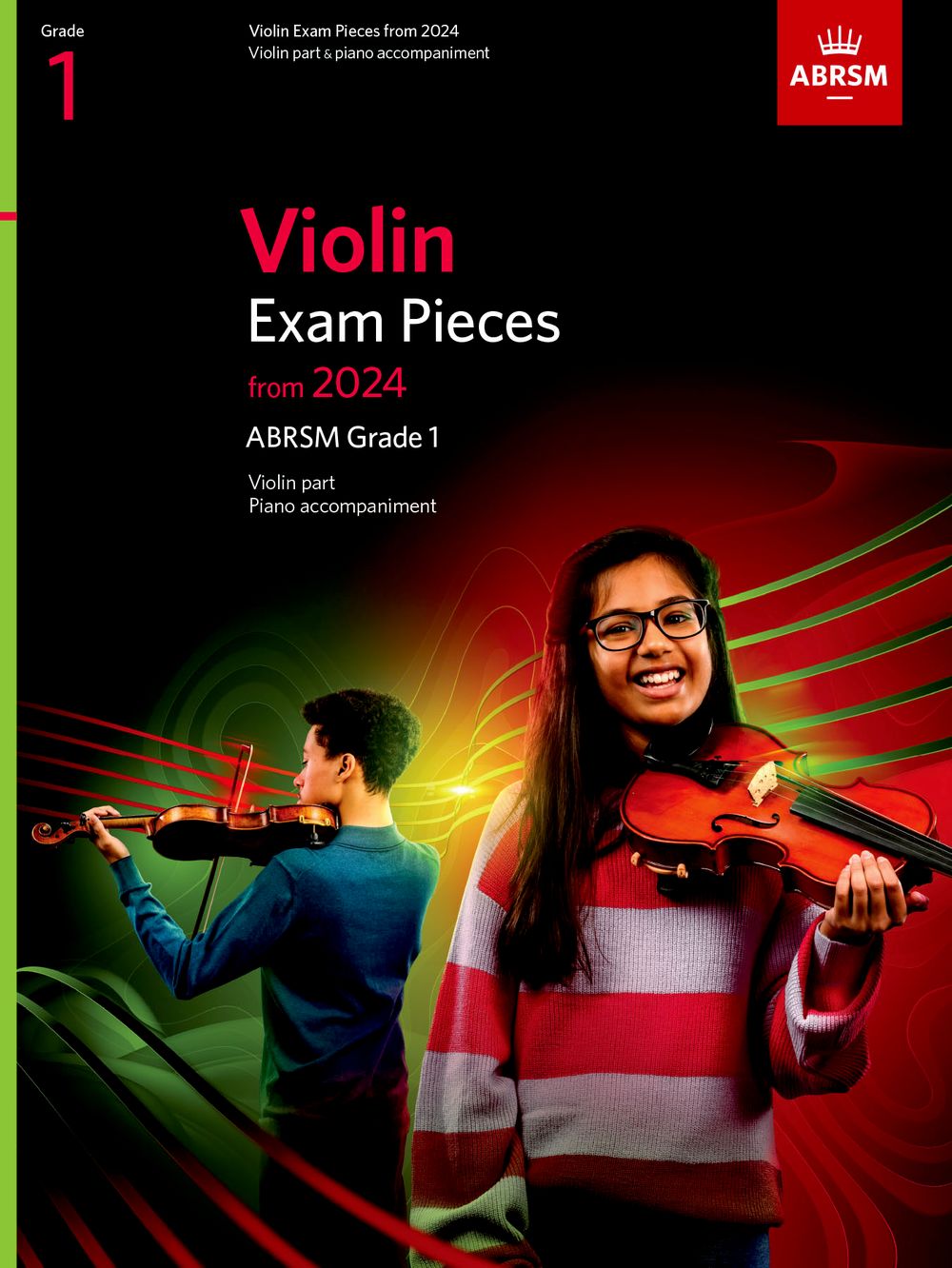 front cover of ABRSM Violin Exam Pieces Grade 1 from 2024 (Violin/Piano)