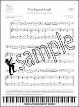 piano accompaniment sample page from ABRSM Violin Exam Pieces Grade 1 from 2024 (Violin/Piano)