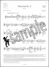 3rd sample page from ABRSM Violin Exam Pieces Grade 8 from 2024 (Violin/Piano)