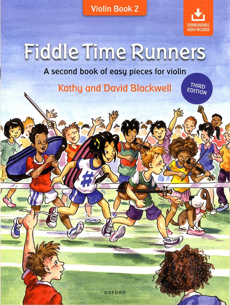 front cover of Fiddle Time Runners Book/Audio