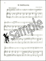 2nd sample page from Fiddle Time Runners Piano Accompaniment