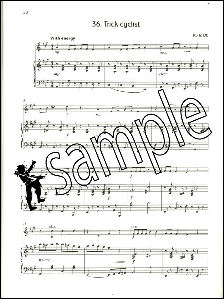 3rd sample page from Fiddle Time Runners Piano Accompaniment