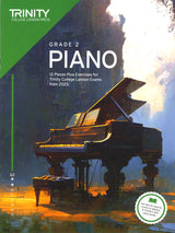 front cover of Trinity College London Piano Grade 2 from 2023