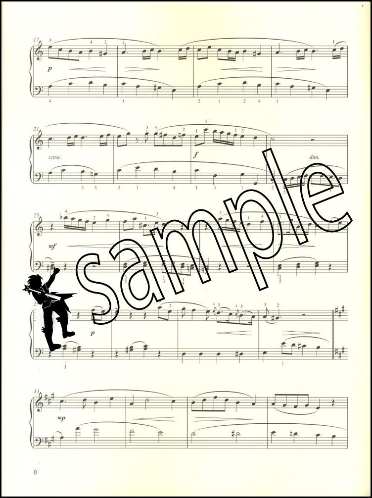 1st sample page from Trinity College London Piano Grade 6 from 2023