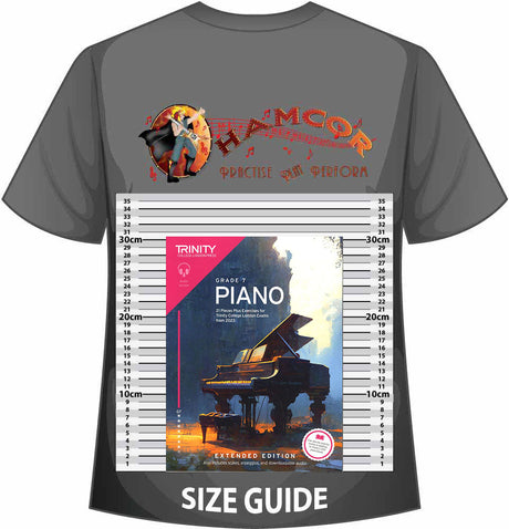 front cover of Trinity College London Piano Grade 7 from 2023 EXTENDED EDITION on a size guide