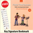 front cover of Fiddle Time Runners Violin Accompaniment together with free Treble Clef bookmark