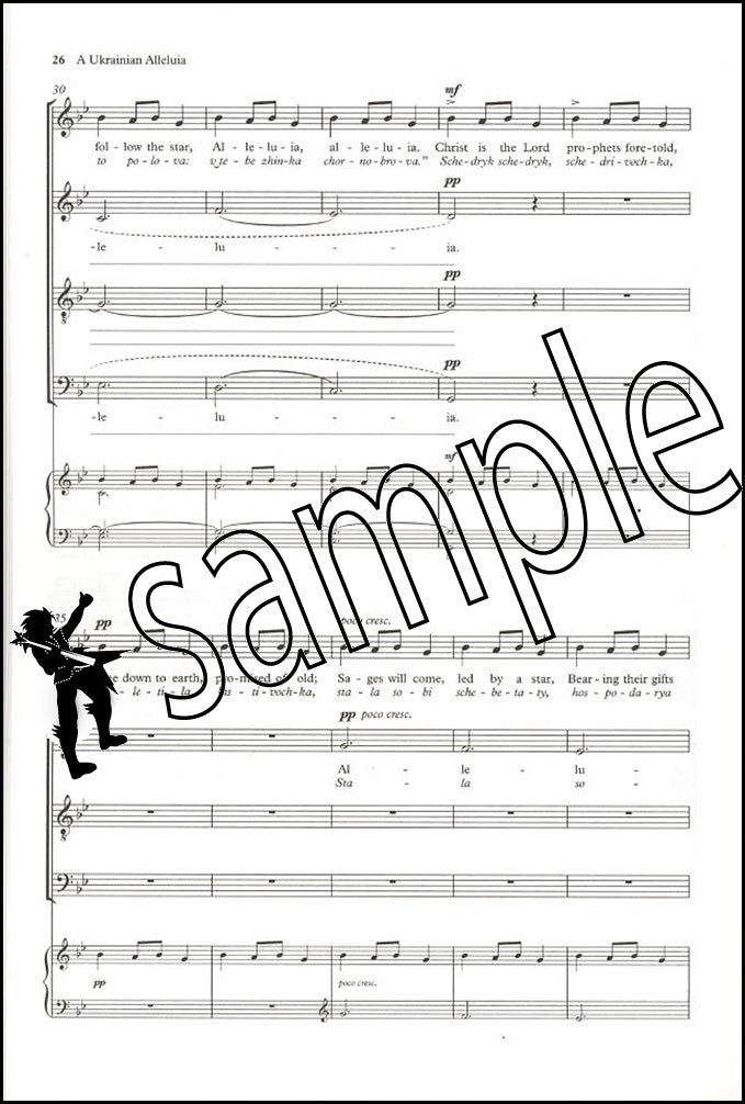 1st sample page from Carols for Choirs Book 6