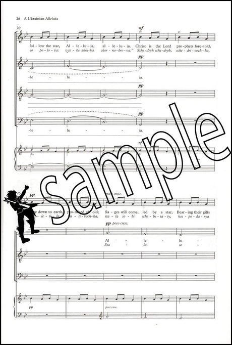 1st sample page from Carols for Choirs Book 6