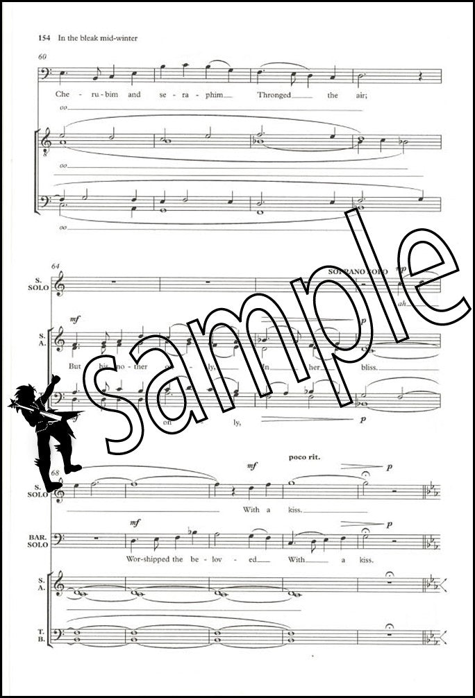 2nd sample page from Carols for Choirs Book 6