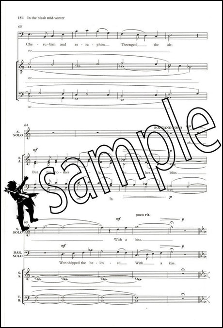 2nd sample page from Carols for Choirs Book 6