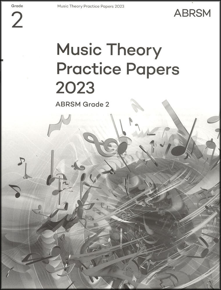 front cover of ABRSM Music Theory Practice Papers 2023 Grade 2