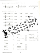 2nd sample page from ABRSM Music Theory Practice Papers 2023 Grade 2