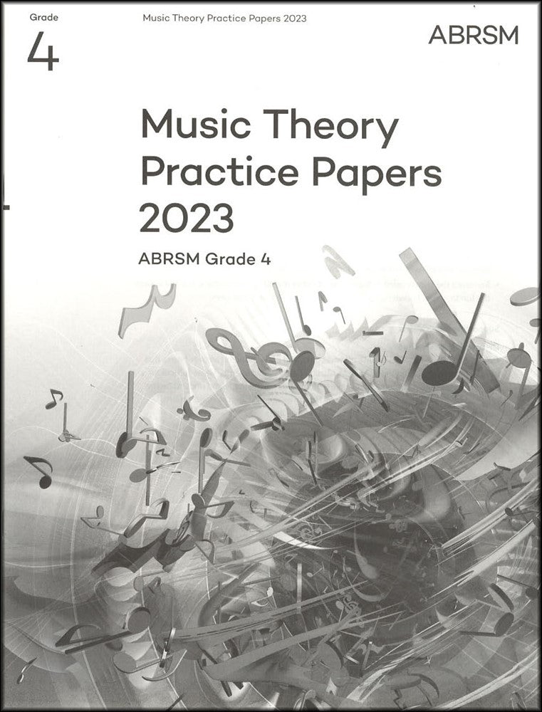 front cover of ABRSM Music Theory Practice Papers 2023 Grade 4