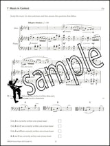 2nd sample page from ABRSM Music Theory Practice Papers 2023 Grade 5