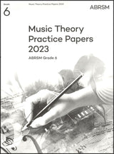 front cover of ABRSM Music Theory Practice Papers 2023 Grade 6