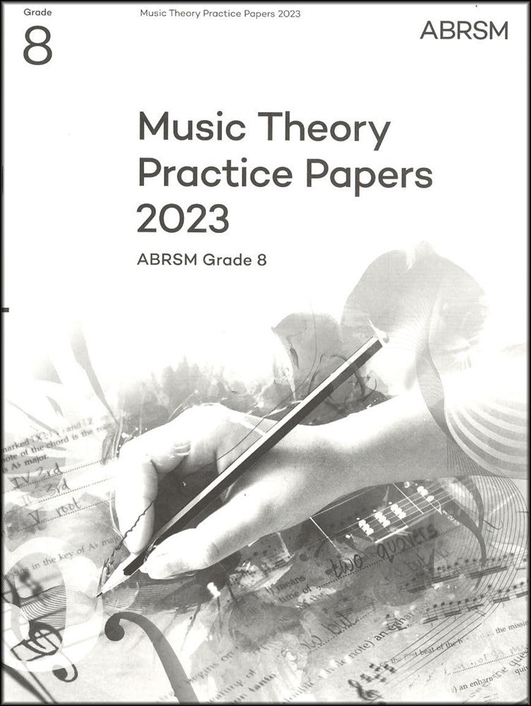 front cover of ABRSM Music Theory Practice Papers 2023 Grade 8