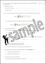 1st sample page from ABRSM Music Theory Practice Papers 2023 Grade 8