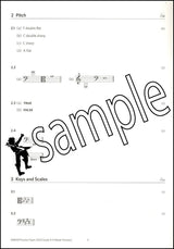 1st sample page from ABRSM Music Theory Practice Papers 2023 Grade 4 MODEL ANSWERS