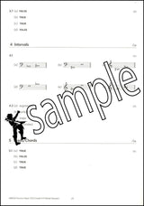 3rd sample page from ABRSM Music Theory Practice Papers 2023 Grade 4 MODEL ANSWERS