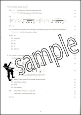 3rd sample page from ABRSM Music Theory Practice Papers 2023 Grade 8 MODEL ANSWERS