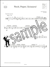 3rd sample page from ABRSM Drum Kit Exam Pieces Grade 1 from 2024