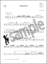 1st sample page from ABRSM Drum Kit Exam Pieces Grade 4 from 2024