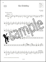 3rd sample page from ABRSM Drum Kit Exam Pieces Grade 4 from 2024