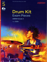 front cover of ABRSM Drum Kit Exam Pieces Grade 5 from 2024