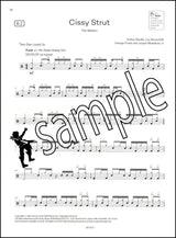 2nd sample page from ABRSM Drum Kit Exam Pieces Grade 6 from 2024