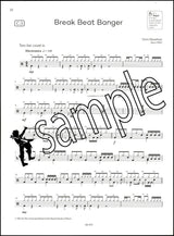 3rd sample page from ABRSM Drum Kit Exam Pieces Grade 6 from 2024