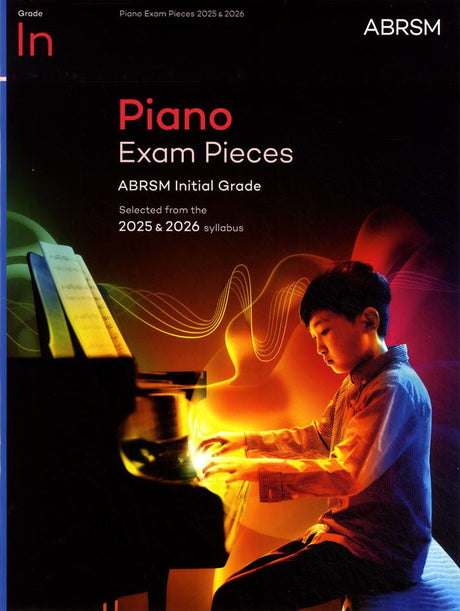 front cover of ABRSM Piano Exam Pieces Initial Grade 2025-2026