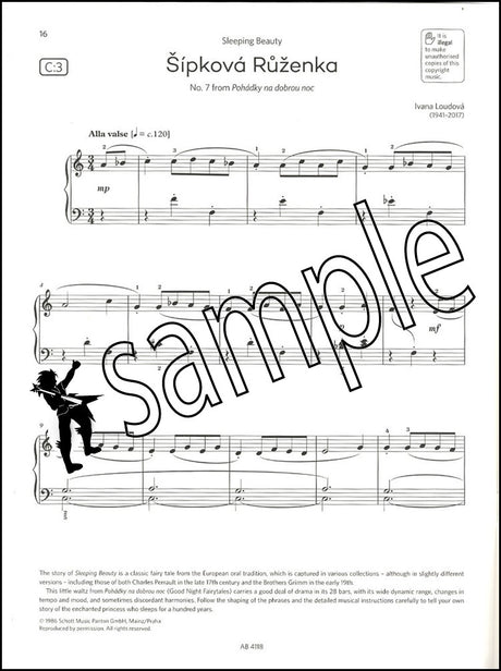 3rd sample page of ABRSM Piano Exam Pieces Grade 2 2025-2026