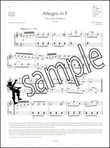 1st sample page of ABRSM Piano Exam Pieces Grade 3 2025-2026