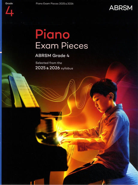 front cover of ABRSM Piano Exam Pieces Grade 4 2025-2026