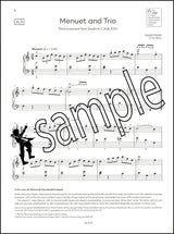 1st sample page of ABRSM Piano Exam Pieces Grade 4 2025-2026