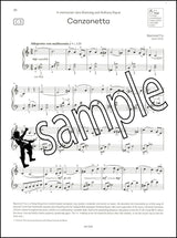 3rd sample page of ABRSM Piano Exam Pieces Grade 4 2025-2026