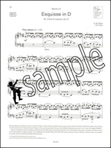 2nd sample page of ABRSM Piano Exam Pieces Grade 6 2025-2026