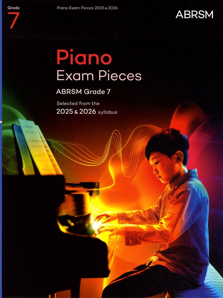 front cover of ABRSM Piano Exam Pieces Grade 7 2025-2026