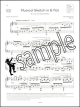 2nd sample page of ABRSM Piano Exam Pieces Grade 7 2025-2026