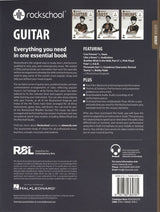 back cover of Rockschool Guitar Debut from 2024