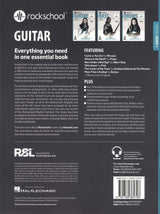 back cover of Rockschool Guitar Grade 1 from 2024