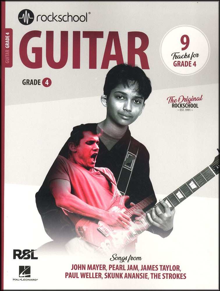 front cover of Rockschool Guitar Grade 4 from 2024