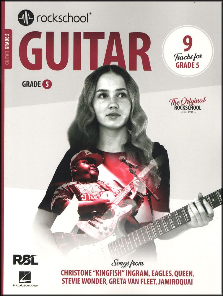 front cover of Rockschool Guitar Grade 5 from 2024