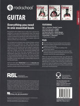 back cover of Rockschool Guitar Grade 5 from 2024