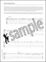 3rd sample page from Rockschool Guitar Grade 6 from 2024