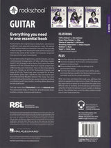 back cover of Rockschool Guitar Grade 8 from 2024